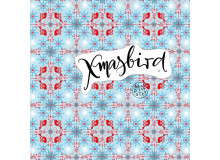 Bio Baumwolle Lillestoff - Xmas Bird